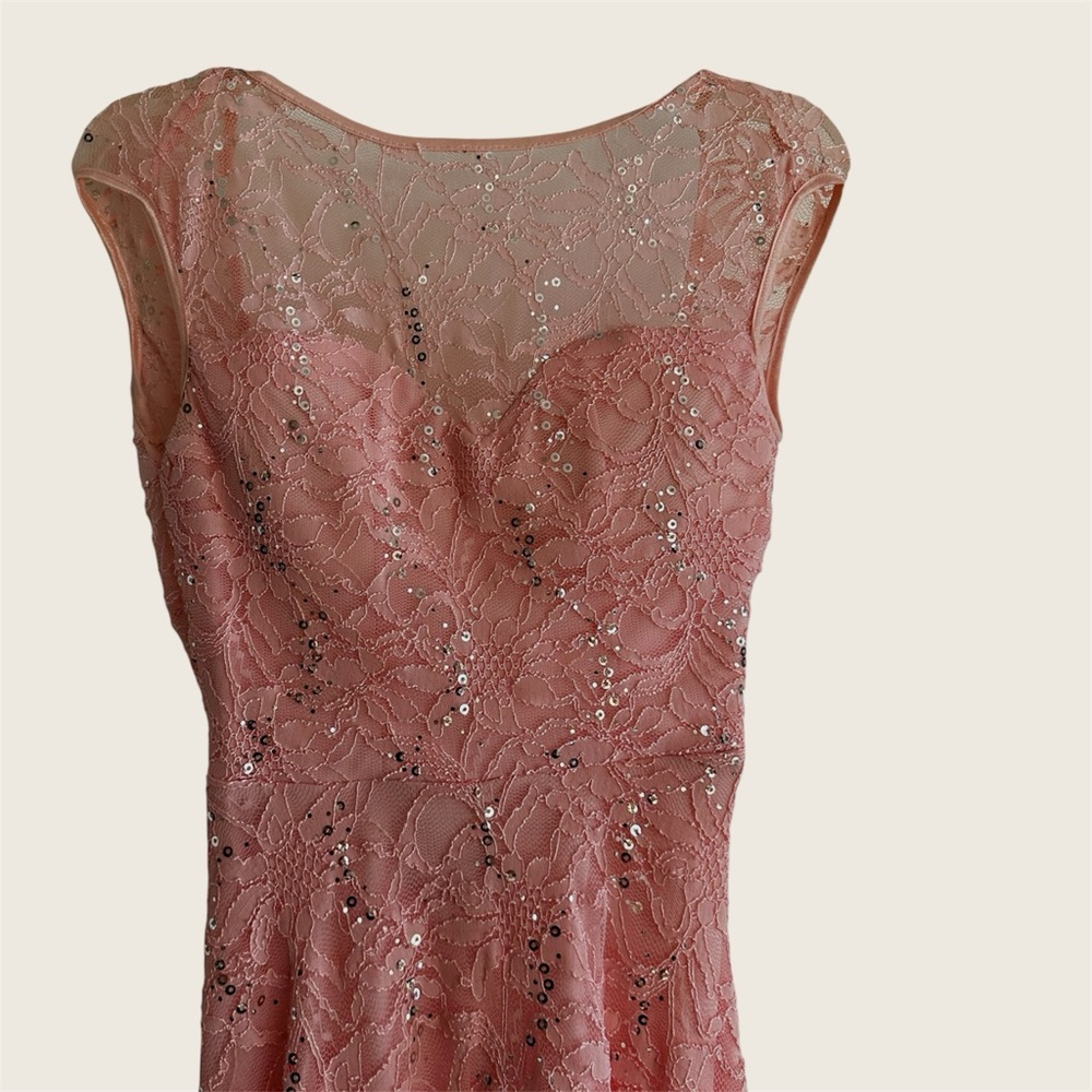 High to low Pink Cocktail/Prom Dress